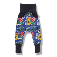 Charger l&#39;image dans la galerie, Pantalon sarouel slim évolutif &quot;DECALE&quot; en sweat bouclettes oeko-tex