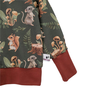 Pull sweat au motif "MY FOREST".