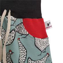 Charger l&#39;image dans la galerie, Pantalon sarouel slim &quot;POUPOULES&quot; évolutif en sweat bouclettes oeko-tex