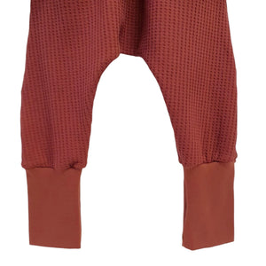 sarouel évolutif terracotta vêtement enfant