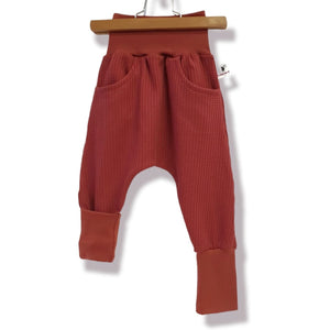 vêtement enfant sarouel évolutif terracotta
