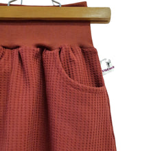 Charger l&#39;image dans la galerie, pantalon sarouel évolutif terracotta vêtement enfant