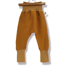 Charger l&#39;image dans la galerie, Pantalon sarouel moutarde vêtement enfant