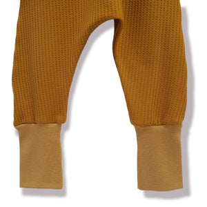 pantalon sarouel évolutif moutarde vêtement enfant