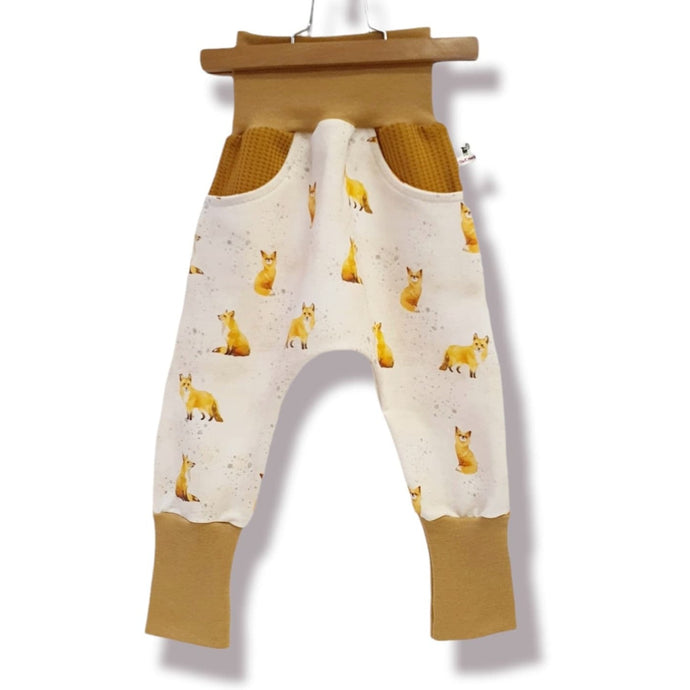 pantalon sarouel renard sable vêtement évolutif enfant