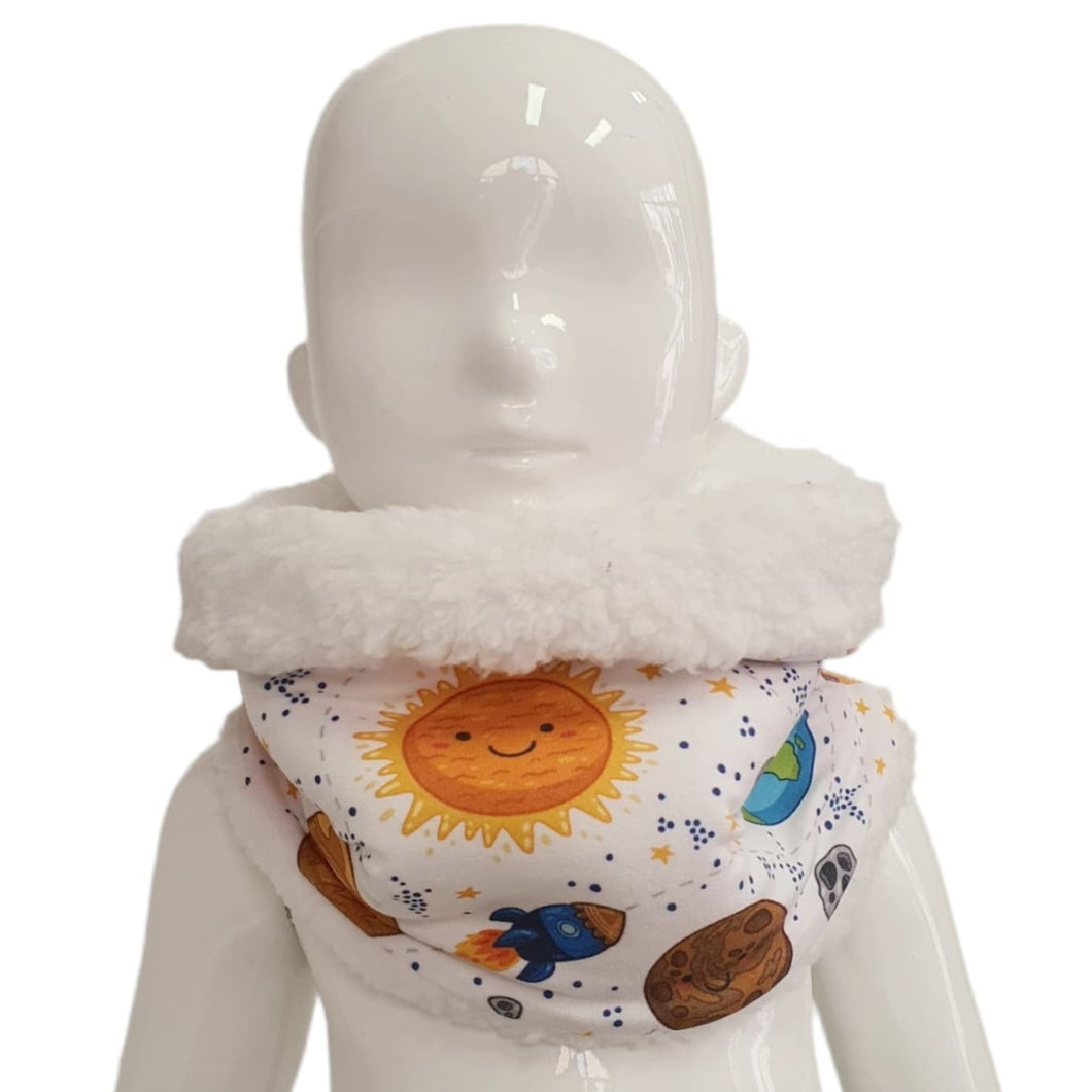 snood planete echarpe enfant