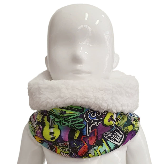 snood vêtement enfant écharpe 