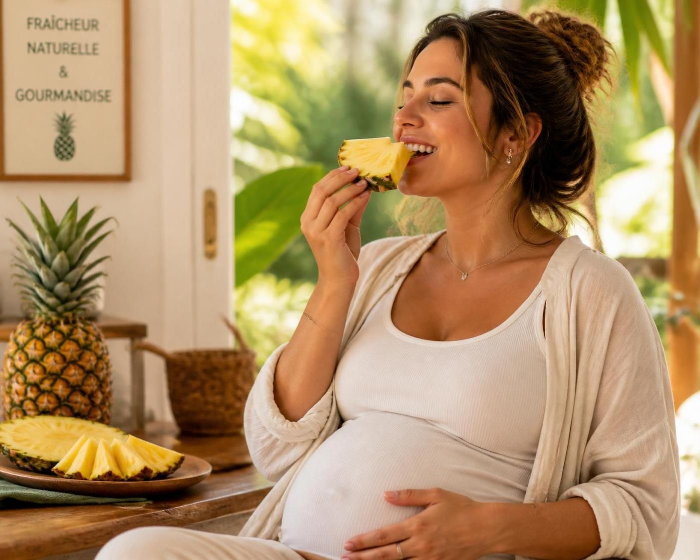 découvrez les bienfaits de l'ananas pendant la grossesse et les précautions à prendre pour assurer la sécurité et la santé du futur bébé.
