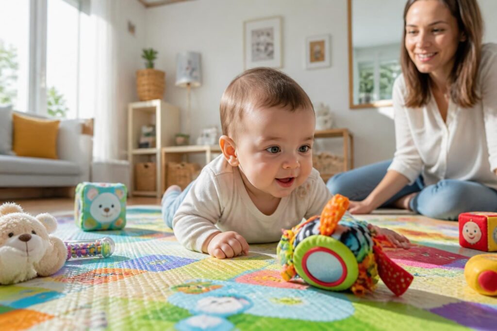 découvrez pourquoi le tummy time est crucial pour le développement moteur et cognitif de votre bébé, et comment l'intégrer facilement dans sa routine quotidienne.