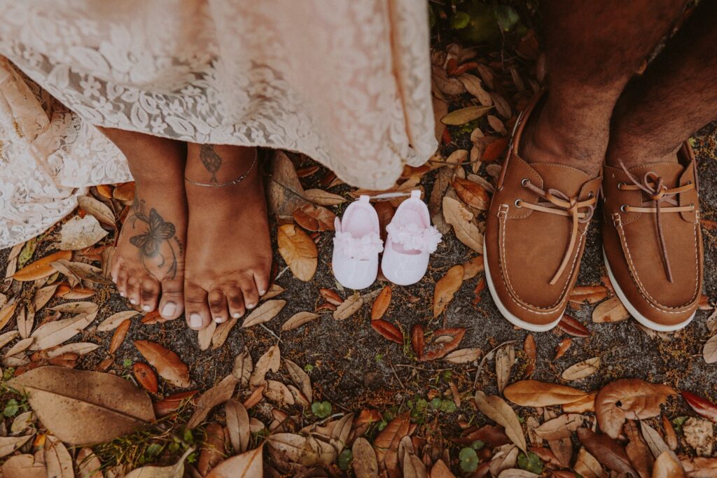 Follow Mommy & Daddy’s steps.