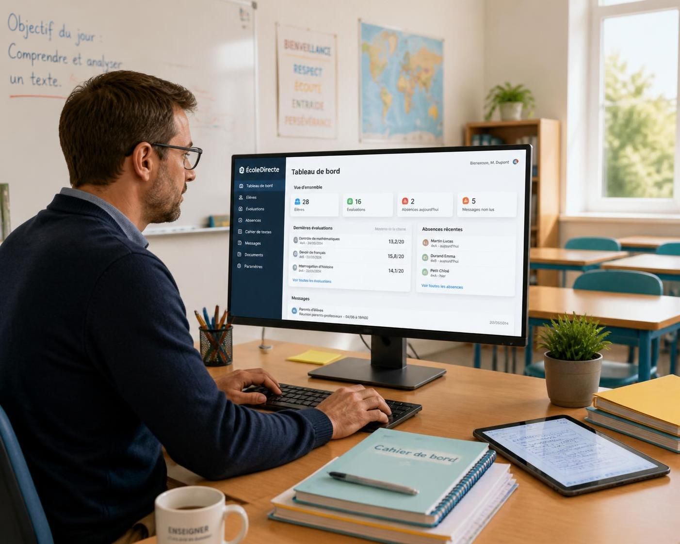educartable enseignant est un outil essentiel qui facilite le suivi des progrès de vos élèves, vous permettant d'améliorer leur apprentissage de manière efficace et personnalisée.