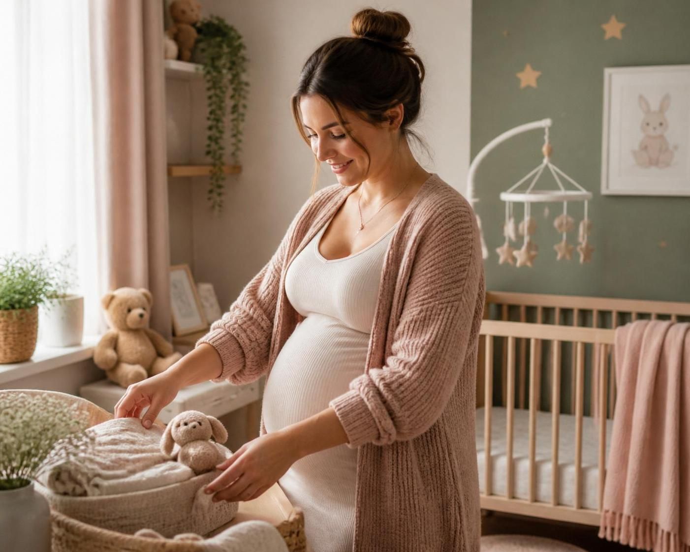 découvrez comment julie hammett se prépare avec joie et organisation à l'arrivée de son premier enfant, partageant ses émotions et ses préparatifs pour ce moment unique.
