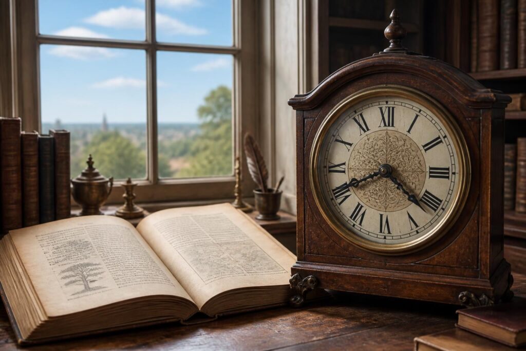 découvrez l'origine et la signification de l'expression anglaise "o'clock" utilisée pour indiquer l'heure sur les horloges.