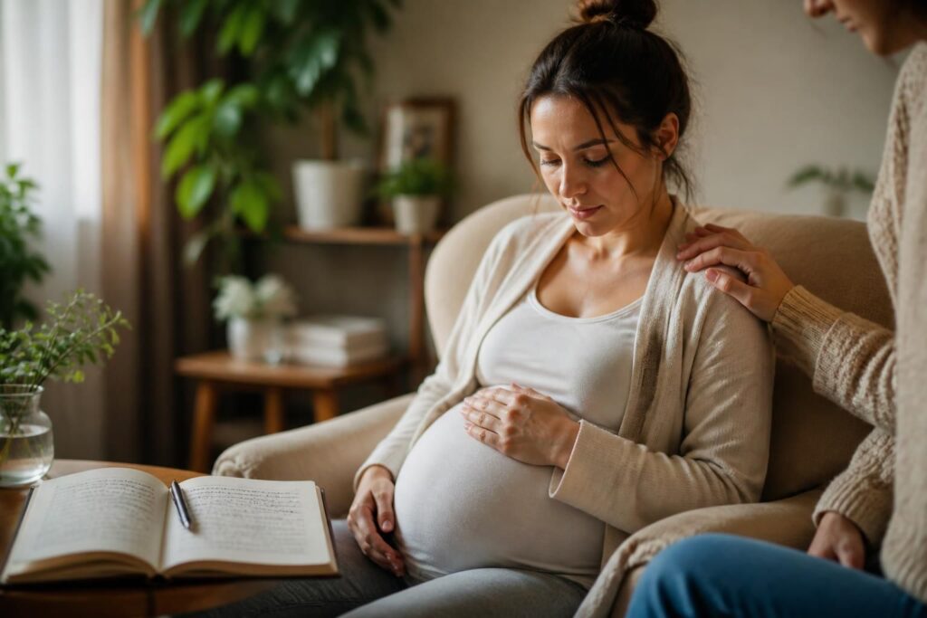 découvrez comment identifier les signes de troubles de la santé mentale chez la femme enceinte pour offrir un accompagnement adapté et bienveillant durant la grossesse.