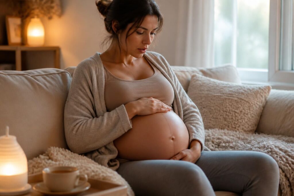 découvrez comment reconnaître les premiers signes d'un accouchement imminent chez la future maman pour mieux se préparer à ce moment important.