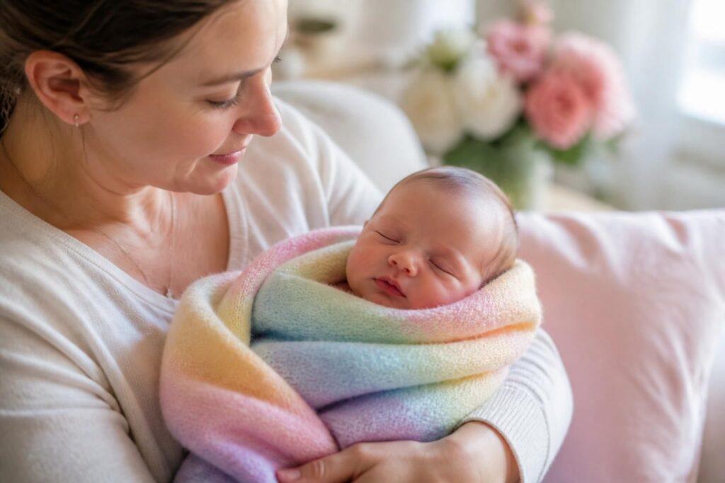 découvrez comment accompagner un bébé arc-en-ciel, symbole d'un nouveau départ après une perte douloureuse, avec douceur et bienveillance.