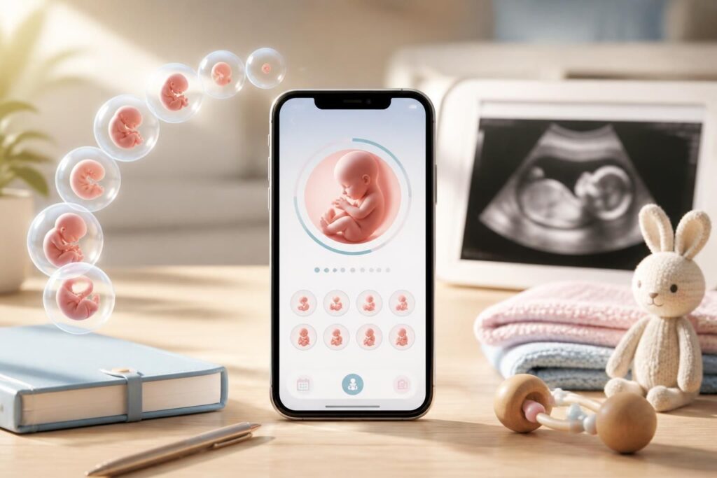 suivez l'évolution de votre bébé semaine par semaine avec notre calculatrice de grossesse simple et précise. découvrez les étapes clés de votre grossesse en un clic.