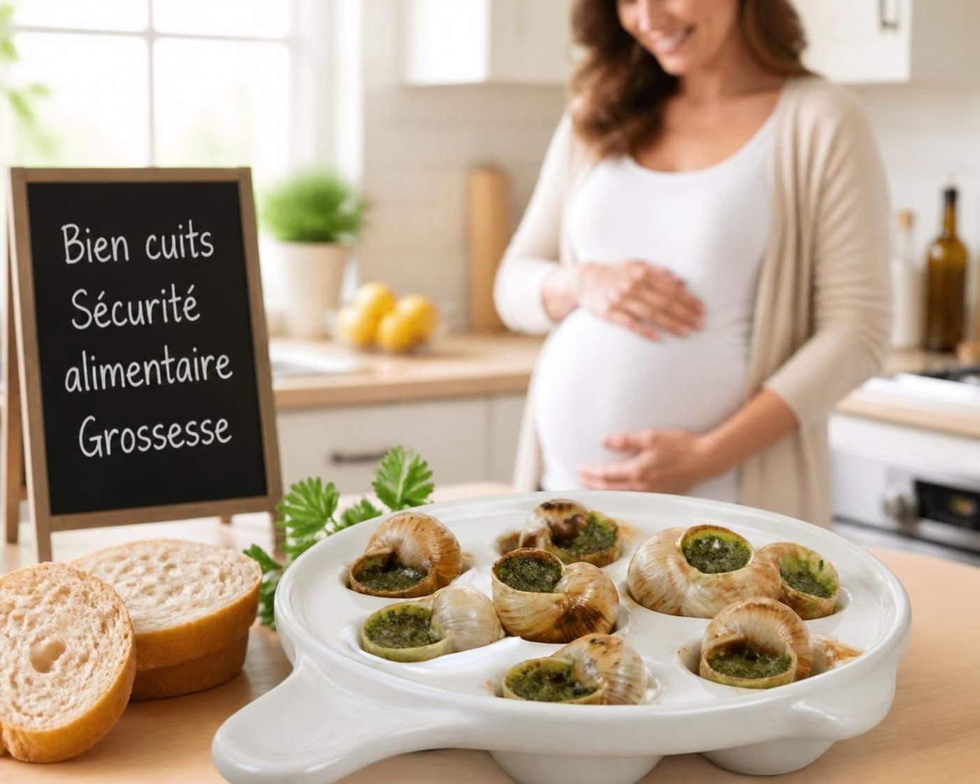 découvrez les risques potentiels liés à la consommation d'escargots pendant la grossesse et les conseils pour protéger la santé de la future maman.
