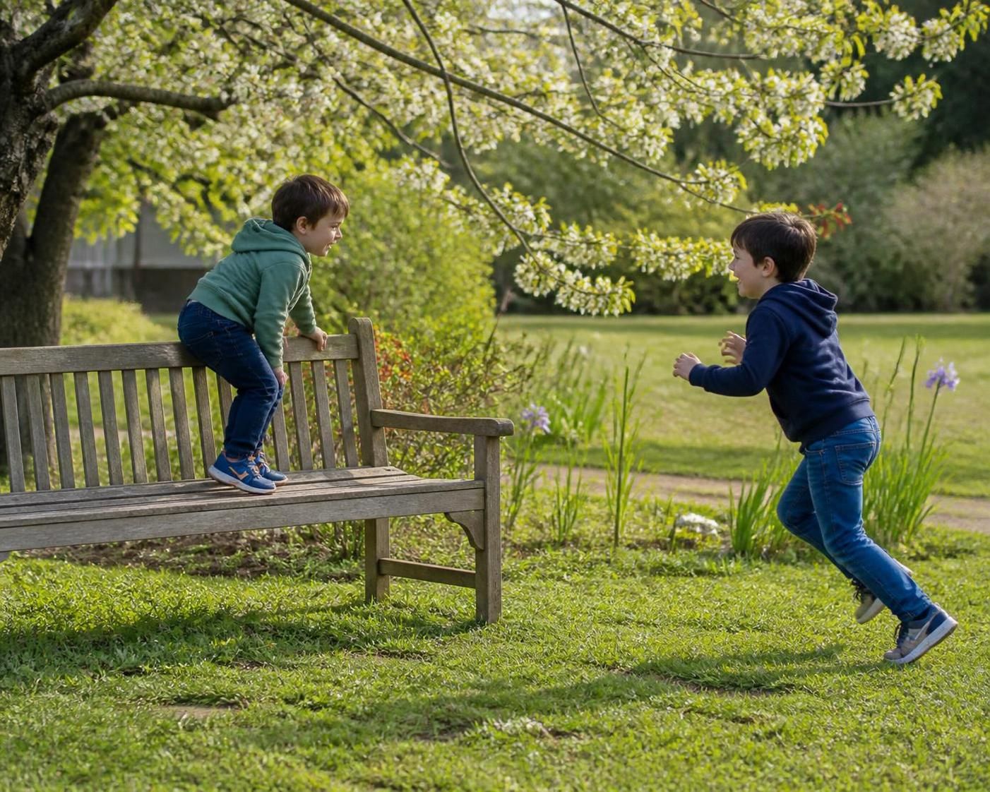découvrez le jeu de chat perché, un classique de l'enfance toujours apprécié pour stimuler l'agilité et l'esprit d'équipe chez les enfants.