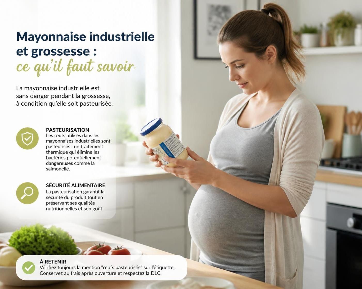 découvrez les risques potentiels de la consommation de mayonnaise industrielle pendant la grossesse et son impact sur le bébé à naître. informez-vous pour protéger votre santé et celle de votre enfant.