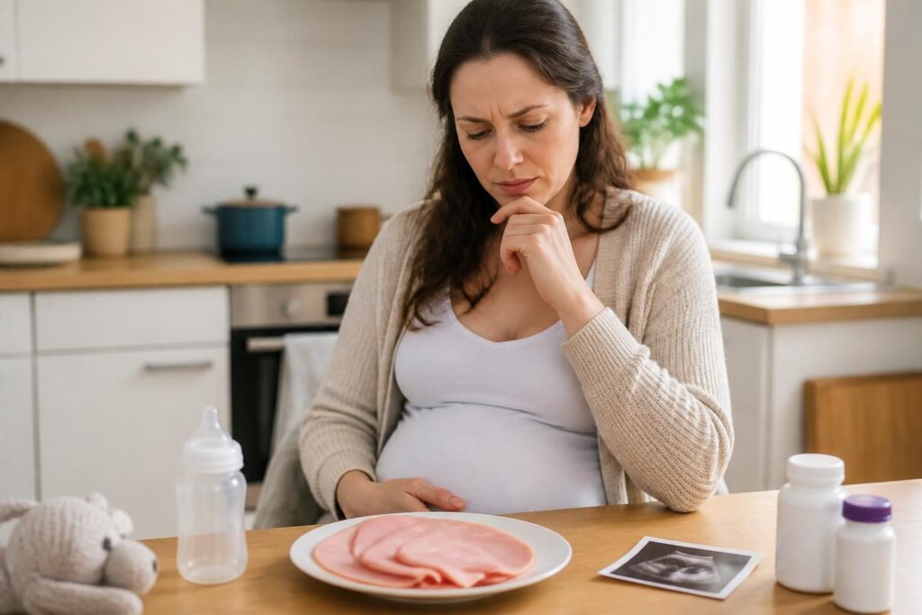 découvrez les risques liés à la consommation de mortadelle pendant la grossesse et les précautions à prendre pour protéger la santé de la future maman et de son bébé.