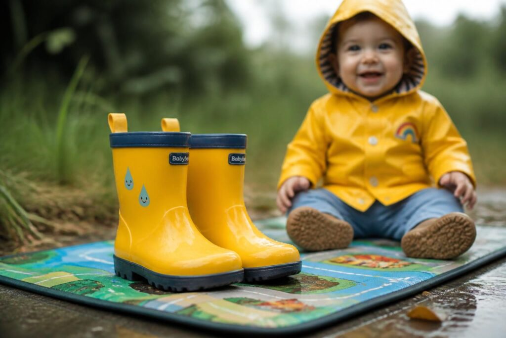 découvrez comment choisir la botte de pluie bébé parfaite pour accompagner ses premières aventures en toute sécurité et confort.