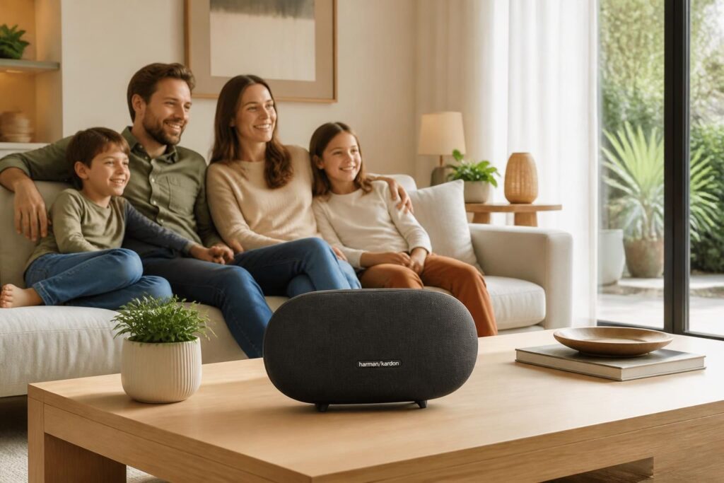 découvrez quel modèle d'enceinte harman kardon choisir pour profiter pleinement de vos moments en famille avec un son de qualité et une ambiance chaleureuse.