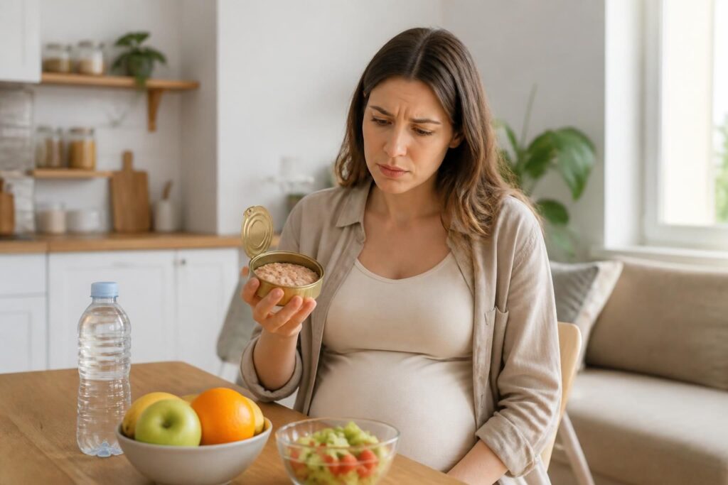 découvrez les risques liés à la consommation de thon en boîte pendant la grossesse et comment protéger la santé de bébé et maman.