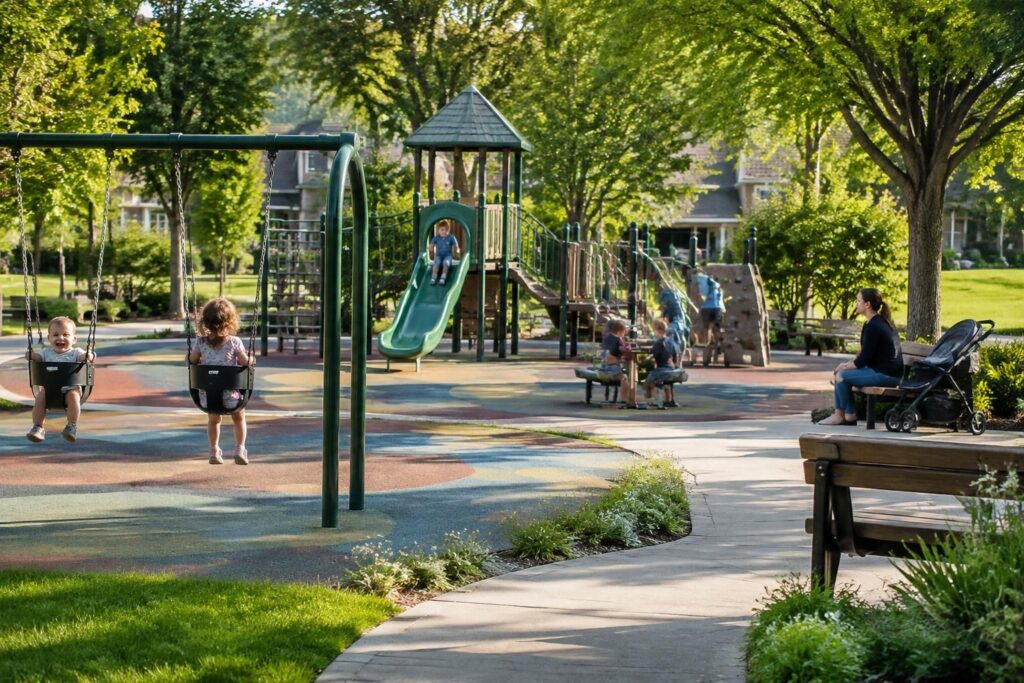trouvez un parc à jeux pour enfant près de chez vous : découvrez des espaces adaptés, sécurisés et ludiques pour s’amuser en famille.